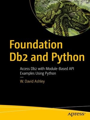 cover image of Foundation Db2 and Python